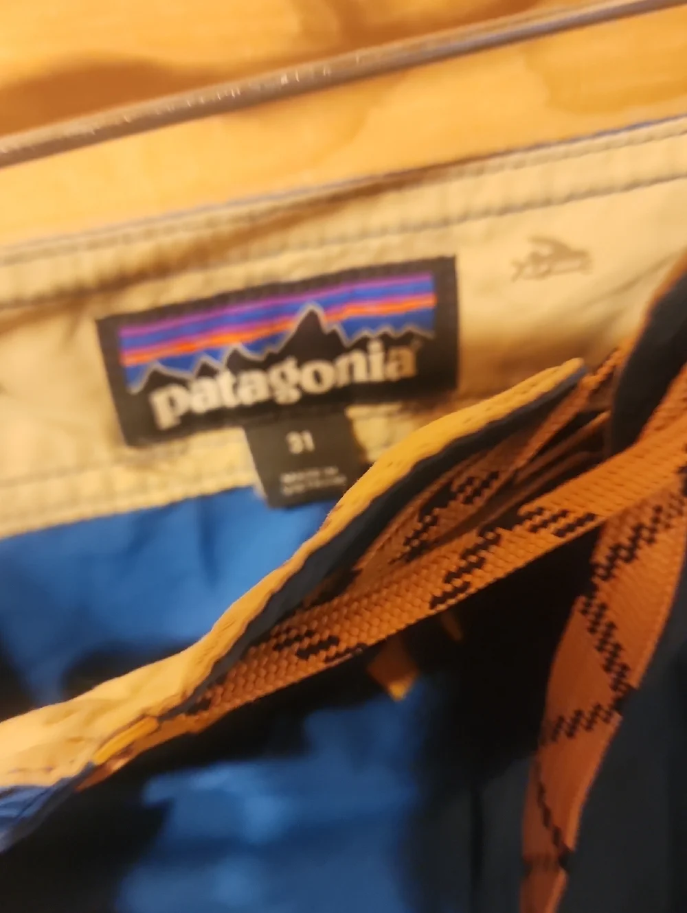 Mens Patagonia Wavefarer Stretch Shorts Size 31